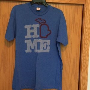 Blue, Michigan t-shirt
